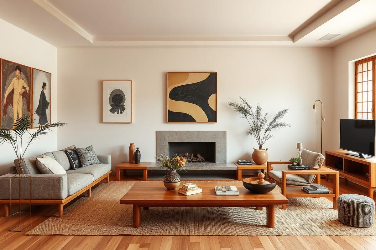 Boho-Chic meets Japandi décor