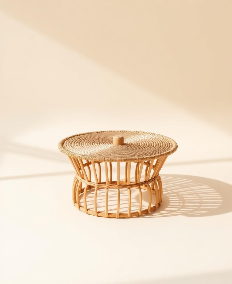 Coffee Table · Rattan · ANGLE Natural 100 cm